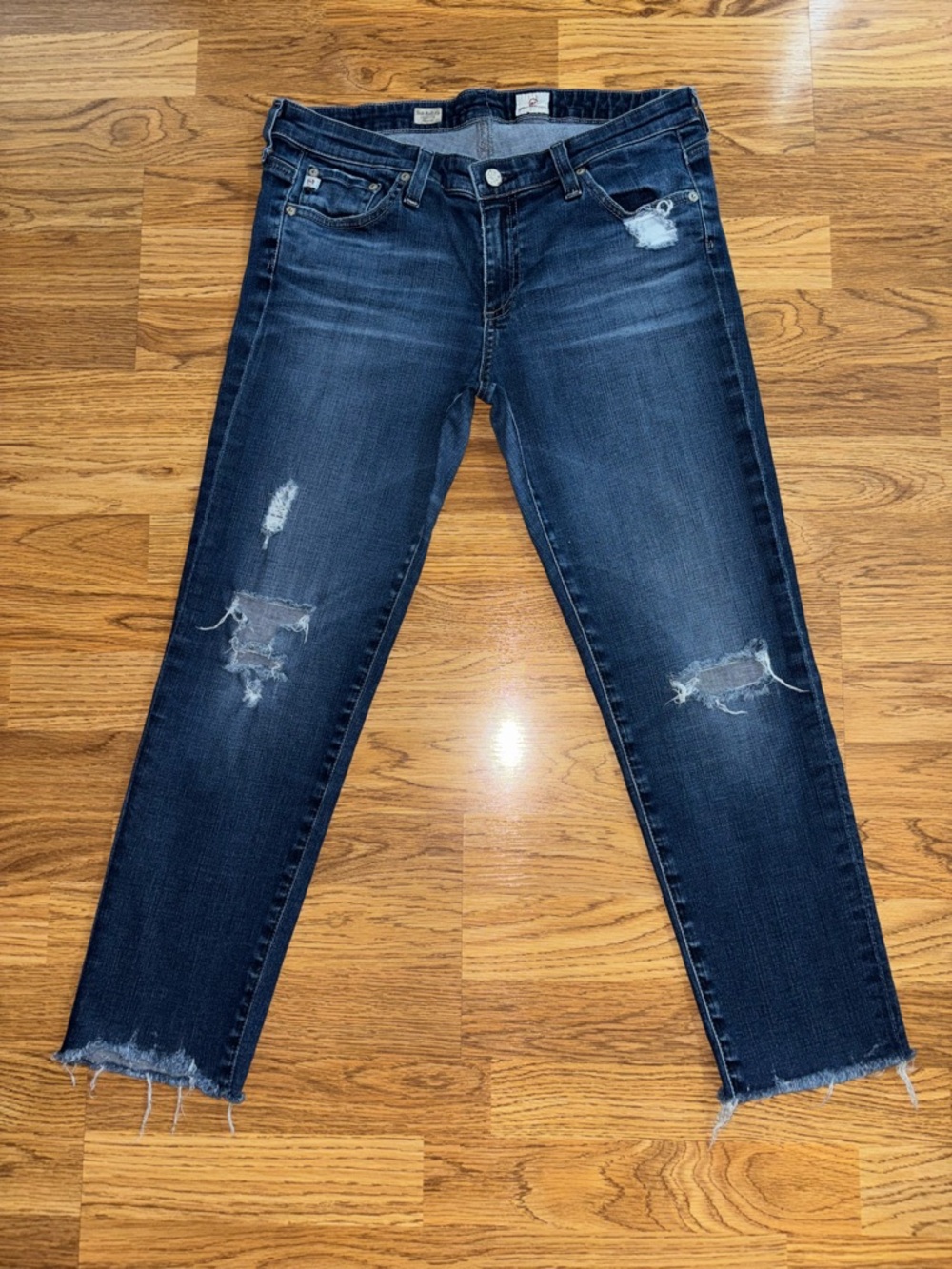 Adriano Goldschmied AG Stilt Cigarette Roll Up Jeans Women’s Waist Size 31R